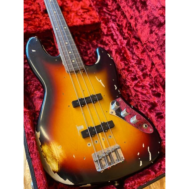 Fender Custom Shop Jaco Pastrious Relic Jazz Bass Sunburst 全国一律送料無料