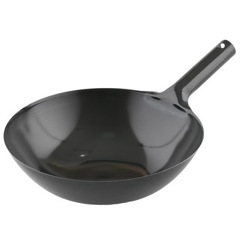 KANDA 輕量型 鐵柄中華炒鍋 33cmx1mm 中華鍋 中華炒鍋 鐵鍋 片手鍋 單柄鍋