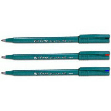 【文具通】Pentel ぺんてる 飛龍 R56-B Ball Pentel 鋼珠筆 0.6 紅 A1100069【APP滿額下單4%點數(單一帳號最高1500點)】5/31止