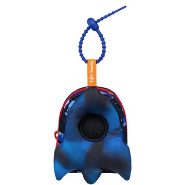 迷你小書包 零錢包吊飾-趣味星球 蓬蓬火箭造型設計