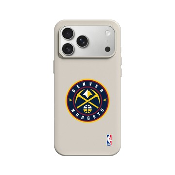 iPhone 17 Pro Max SolidX 貝殼灰 - NBA - Logo-丹佛金塊 Denver Nuggets