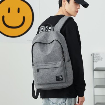 男士背包大容量簡約休閑電腦雙肩包輕便旅行初中高中大學生書包女