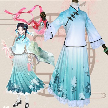 王者榮耀cos服詩語江南西施cosplay民國風漢服 新皮膚