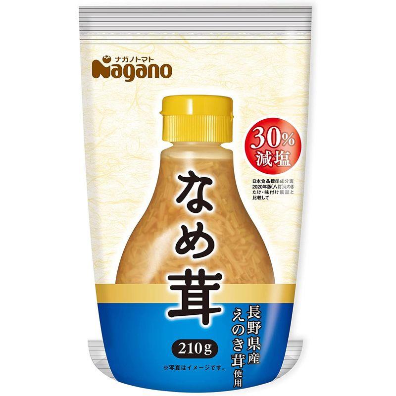 ナガノトマト なめ茸ボトル入り 210g×5本