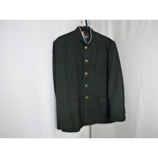 テクニカ サージ生地ラウンドカラー標準型学生服（学ラン） 170A 中古 