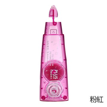 PLUS 普樂士 38-117 豆豆彩貼/豆豆貼/立可貼 雙面膠 補充內帶 8.4mm 粉 TG-738R (NOD)