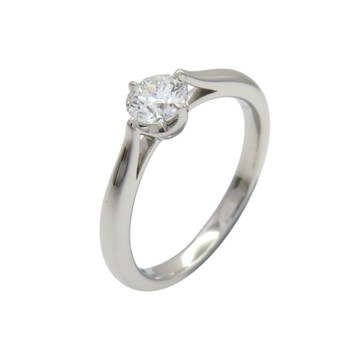 【二手名牌BRAND OFF】I-PRIMO PT950鉑金 鑽石 戒指 #8