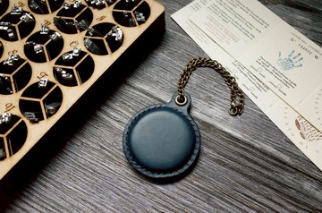 造型悠遊卡 晶片吊飾－A款－藍色