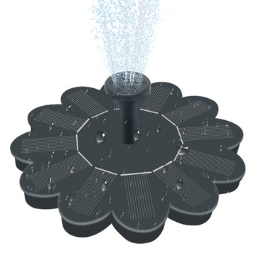太陽能噴泉帶電池戶外庭院假山流水魚缸魚池灑水器水泵景觀裝飾 全館免運
