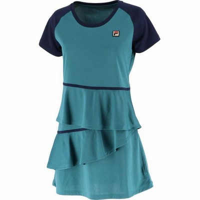 人気定番の フィラネイビー レディース Vl2157 Uvカット 速乾 吸水 ワンピース テニス テニス フィラ 日本 日本サイズm相当 M テニス Rollonupgaming Com