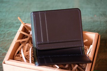 MILDY HANDS - SV02 馬臀皮 短夾 銀包 Horween shell cordovan