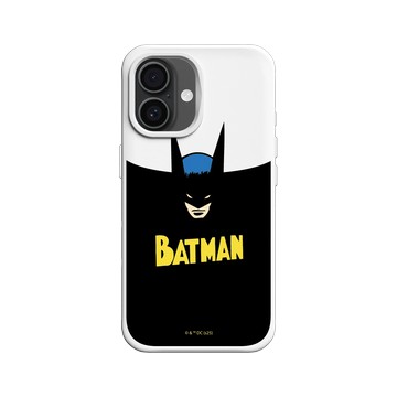 iPhone 16 SolidX 白 - Batman 蝙蝠俠 - 復古版