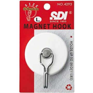 【文具通】SDI 順德 4293 超級 強力 磁鐵 掛勾 360度旋轉 直徑60mm 承重3kg I1110065【APP滿額下單4%點數(單一帳號最高1000點)】7/31止