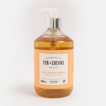 法拉夏南法莊園香氛馬賽皂液-茉莉花琥珀500 mL
