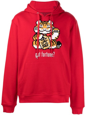 Mostly Heard Rarely Seen 8-Bit - Got Fortune? hoodie - men - Cotton - XXL - Red