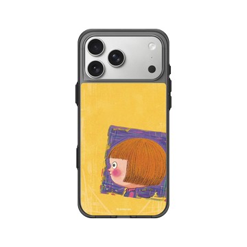 iPhone 17 Pro Max Clear (相機按鈕) 酷墨灰 - 幾米 Jimmy Liao - 我不是完美小孩-完美的側臉