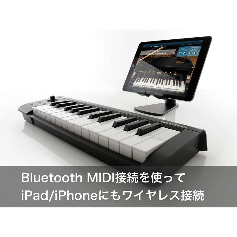 KORG （コルグ） ワイヤレス MIDI キーボード コントローラー Bluetooth DTM プラグイン付属 microKEY2 Ai