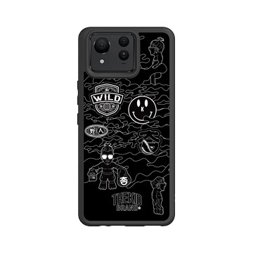 Zenfone 11 Ultra SolidSuit 黑 - KID - 黑色線框迷彩