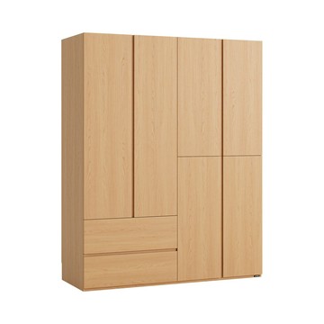 hoi!Linsy林沐系列四門雙抽衣櫃1.6M UB3D