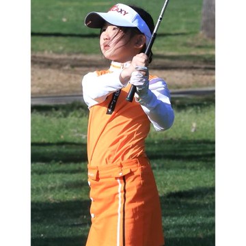 SpiralGalaxy女童四季款長袖polo衫拼接撞色彈力速干GOLF運動T恤