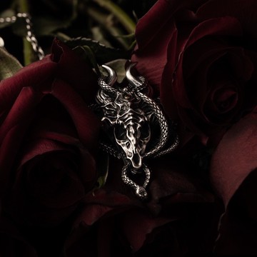 【JK銀飾】向死而生-輪迴／925純銀-吊墜