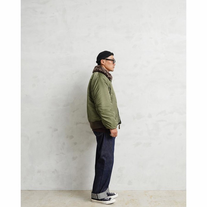 【美品】WAIPER B-15B ビッグサイズ　襟ムートン　21WP20 美品】 WAIPER B-15B ビッグサイズ 襟ムートン 21WP20 - メルカリ