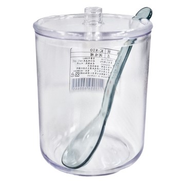 YI SHUIN 亞晨 調味罐 8.5x φ7.5 cm 聚苯乙烯(PS) 耐冷熱溫度+60°C -10°C  300ml  5個