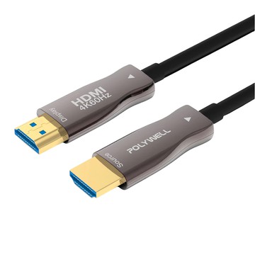 POLYWELL 寶利威爾 HDMI AOC光纖線 2.0版  5m  1條