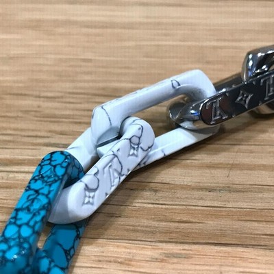 超美品】ルイヴィトン ブレスレット モノグラムチェーンストーン