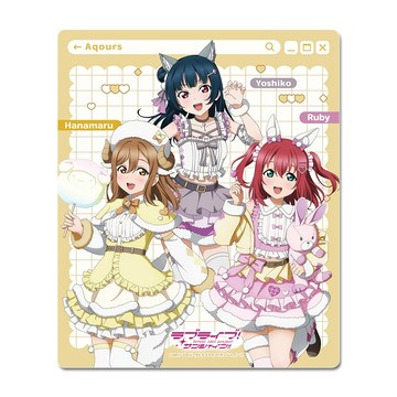 【RE】(免訂金) 預購26年11月 SP 軟膠滑鼠墊 Love Live! Aqours 動物服裝