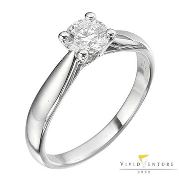 亞帝芬奇單純愛情GIA50分鑽戒(預購)-行動