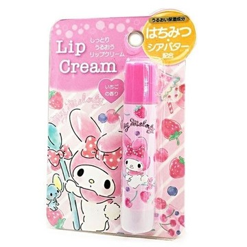 【震撼精品百貨】美樂蒂_My Melody~Sanrio 美樂蒂保濕香氛護唇膏-幸福女孩(草莓香)#06962