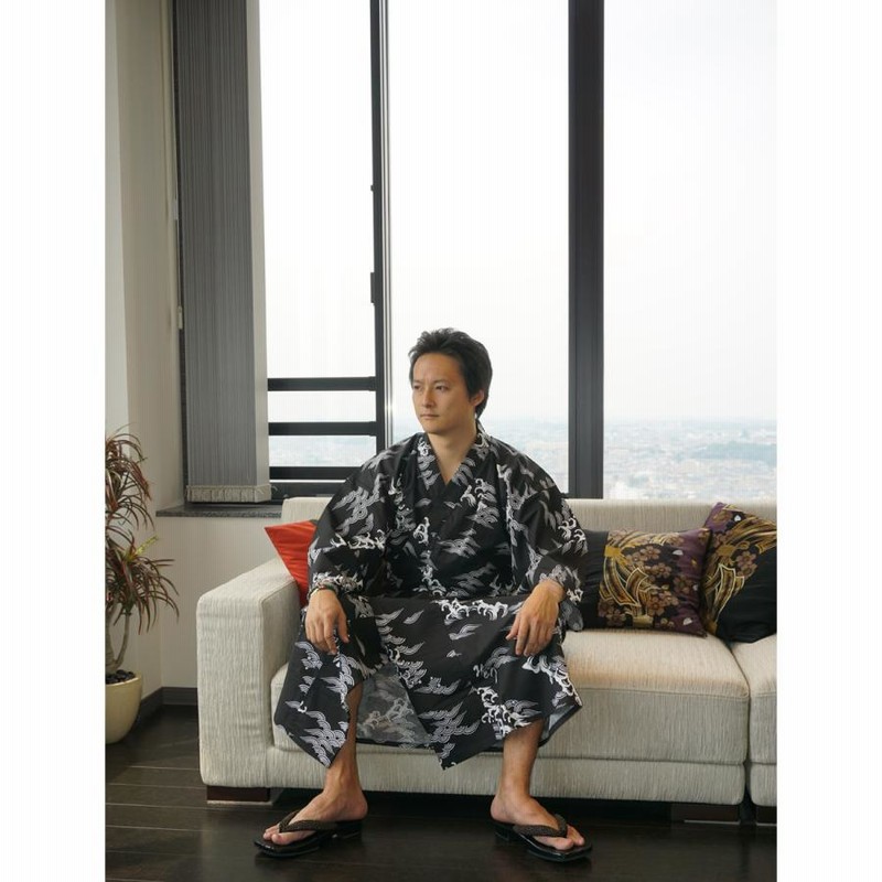浴衣 日本製 旅館浴衣 帯付 浴衣セット 男性 紳士 メンズ 着物