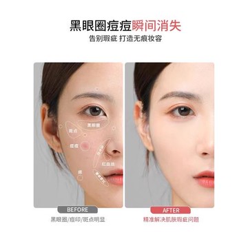 佳琦推薦子彈頭遮瑕刷眼部黑眼圈圓頭軟化妝刷套裝便攜化妝唇刷
