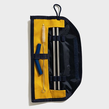 United by Blue 防潑水吸管收納包組 Straw Kit 157-芥黃