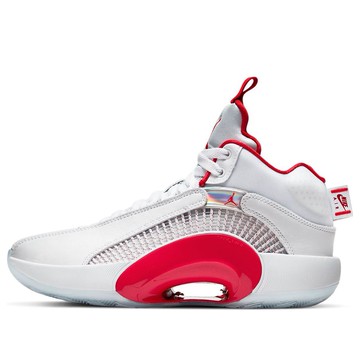 (GS) Air Jordan 35 'White Fire Red'