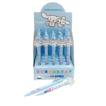 小禮堂 Sanrio 三麗鷗 大耳狗 壓克力造型原子筆 0.5mm 藍 (好友生活款)