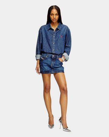 DIESEL 牛仔迷你短裙 - 27