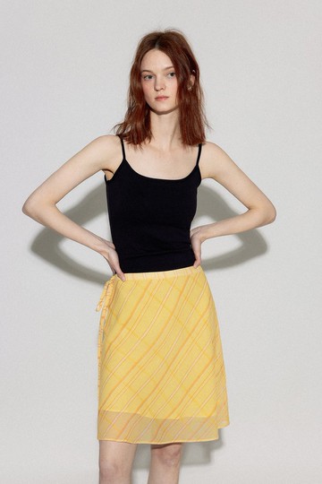 自帶一體式胸墊 U型領露背桑蠶絲背心