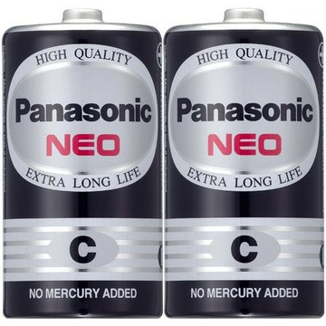 【國際牌Panasonic】碳鋅電池2號C電池(R14NNT/1.5V黑錳電池/乾電池/公司貨)