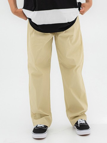 Basic fit chin chino pants Beige