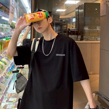 歐美潮牌t恤美式hiphop上衣港風高級感男裝y2k千禧短袖街頭風半袖