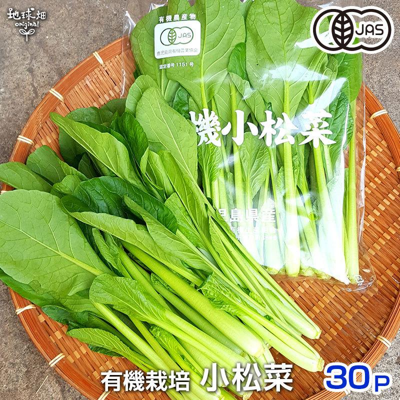 小松菜 150g×30P 有機栽培 送料無料 鹿児島県産 オーガニック 九州産 こまつな 業務用 まとめ買い スムージー 青汁 冷蔵便