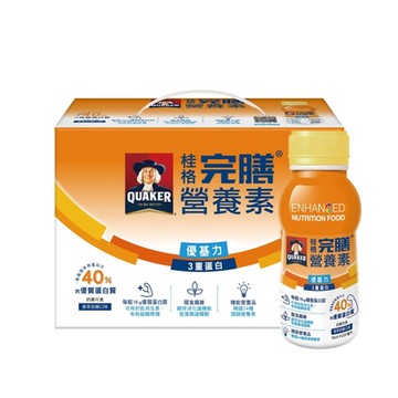 【桂格官方直營】完膳-營養素 優基力3重蛋白 (237ml x 6瓶)
