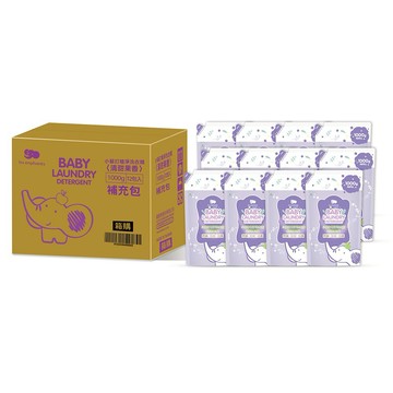 【麗嬰房les enphants】清甜果香植淨洗衣精補充包12入 箱購 | 官方旗艦店 箱購 12入組 抗菌防護 植萃酵素 台灣製造 囤貨必買