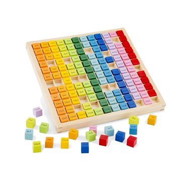 【荷蘭New Classic Toys】九九乘法表學習積木-10511