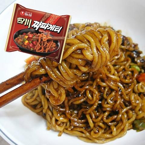 四川チャパゲッティ 137g 韓国ラーメン インスタントチャジャン麺 チャジャン麺