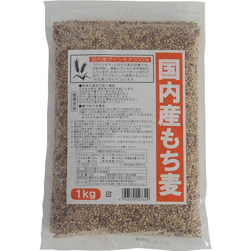 種商 国内産もち麦(ダイシモチ) 1kg