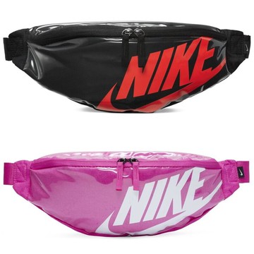 【毒】NIKE HERITAGE HIP PACK 亮皮 腰包 側背包 雙色【領券折222｜Cube卡+APP下單最高10%回饋】