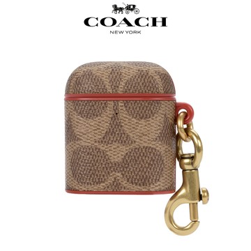【COACH】AirPods Pro 1/2代保護殼  經典卡其